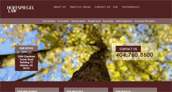 Desktop Screenshot of hoff-law.com